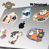 [서머너즈 워 X 미스터두낫띵] 빅 데코 스티커 (6 pcs)