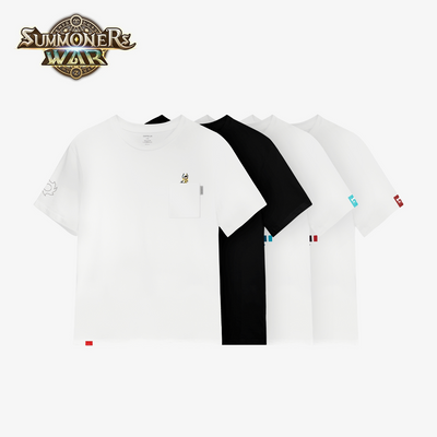 [서머너즈 워] 소환수 심플 포인트 반소매 티셔츠